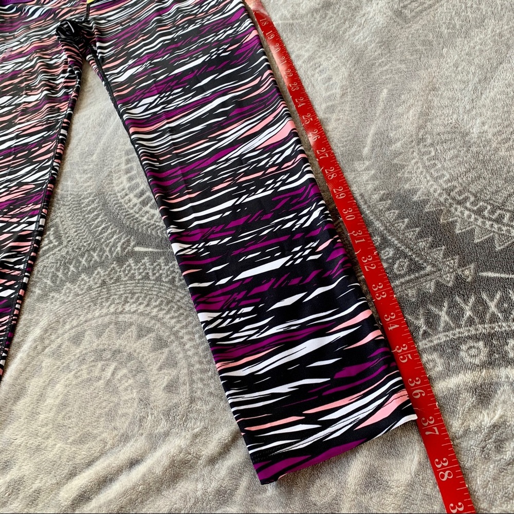 Under Armour Girls Heatgear Printed Leggings - Picture 6 of 8